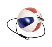 MotiveTech Saco de Boxeo Speed Ball con Cuerda Elástica Redonda, Bola de Boxeo de Doble Extremo, Objetivo de Reacción para Práctica de Golpes, Sparring Y Gimna