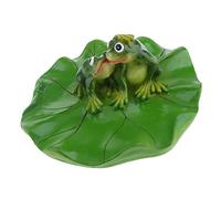 MotiveTech Seis Tipos de Adornos Flotantes con Forma de Rana para Jardines, Estanques, Piscifactorías Y Piscinas, Besos