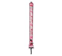 MotiveTech Señalización con Banda Reflectante Ligero Tubo Flotador Señalización Camuflaje en el Mar Amplio, Camuflaje Rosa, 1.5M 15CM