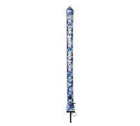 MotiveTech Señalización con Banda Reflectante Ligero Tubo Flotador Señalización Camuflaje en el Mar Amplio, Camuflaje Azul, 1.8M 15CM