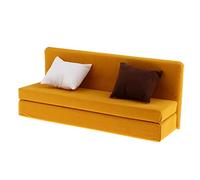 MotiveTech Sofá Largo 1/6 para Figura de Acción Mueble para Miniaturas Sofá 12 Pulgadas para Muñecos Accesorios en Escala 1/6 Espuma con Cojines Desmontables