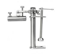 MotiveTech Soporte de Caña de Pescar Porta Caña de Caña Abrazadera de Suelo con Tornillo de Apriete y Placa Metálica Metal Resistente de Acero Inoxidable