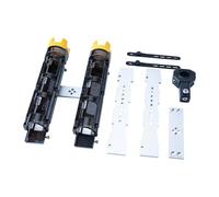 MotiveTech Soporte para Cañas de Pescar para Motocicleta, Equipo de Alta Resistencia, Repuesto para Portaequipajes, Aleación de Aluminio, 2 Piezas