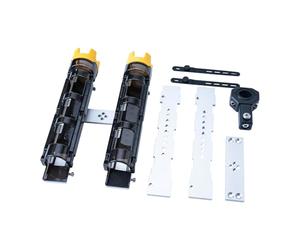 MotiveTech Soporte para Cañas de Pescar para Motocicleta, Equipo de Alta Resistencia, Repuesto para Portaequipajes, Aleación de Aluminio, 2 Piezas