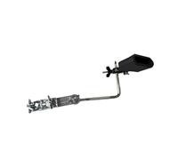 MotiveTech Soporte para Cencerro de Bombo Soporte Expandible con Varilla en L Y Clip Fuerte Diseño Ajustable de Aleación de Zinc Adecuado para Conciertos Clases, Negro