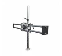 MotiveTech Soporte para Taladro Soporte Ajustable de Perforación Bastidor con Riel Deslizante y Bloqueo en Aleación de Aluminio Compatibilidad 38-43 Mm Adecuado