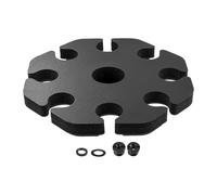 MotiveTech Soporte para Varios Micrófonos con Cable Que Admite hasta 8 Micrófonos. Soporte para Micrófonos de Escenario.