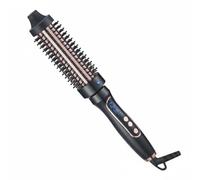 MotiveTech Styler Cepillo Alisador Peine Caliente Cepillo Redondo Plancha Calentamiento en Protección Contra Sobrecalentamiento Adecuado para Dar Volumen Definir Puntas, Negro, Negro
