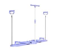 MotiveTech Tabla de Fitness Multifuncional, Máquina Moldeadora de Piernas, Equipo Portátil para Ejercitar El Cuerpo en Casa, Tabla Reformadora de Pilates Plegabl