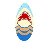 MotiveTech Tabla de Skimboard de 41 Pulgadas para Adultos, Tabla de Arena para Playa, Skimboarding en Aguas Poco Profundas, Tabla de Surf Pequeña para Esquí Acuá, Style a