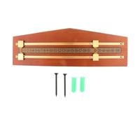 MotiveTech Tabla Marcadora de Snooker para Billar Montado en Mesa Dispositivo de Puntuación de Madera Resistente Accesorio Portátil para Juegos de Inter, Amarillo