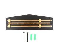 MotiveTech Tabla Marcadora de Snooker para Billar Montado en Mesa Dispositivo de Puntuación de Madera Resistente Accesorio Portátil para Juegos de Inter, Negro
