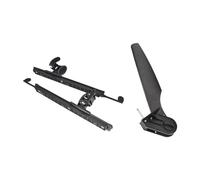 MotiveTech Timón de Kayak, Estriberas de Kayak, Reposapiés Ajustable para Kayak, Timón para Embarcación con Pedales Y Reposapiés