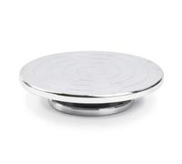 MotiveTech Torno Manual con Doble Resistente Plato Giratorio Cerámica Torno Alfarería para Alfareros, 20cm