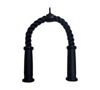 MotiveTech TRÍCEPS Cuerda Ligera Cable Bíceps Bíceps para Empuje Equipo de Gimnasio, Negro