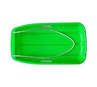 MotiveTech Trineo de Nieve para Adultos, Trineo de Arena con Cuerda de Tracción Y Asas, Juguete de Nieve de Invierno, Trineo de Descenso para Vacaciones Al Aire, Verde