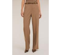 Motivi Palazzo Trousers With Side Band Brown Talla: 36 | Pantalones Formales Outlet | Mujer | Marrón
