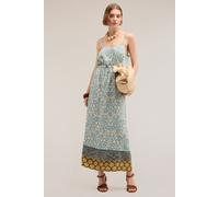 Motivi Printed Satin Summer Dress Light Blue Talla: 42 | Vestidos Maxi Outlet | Mujer | Azul