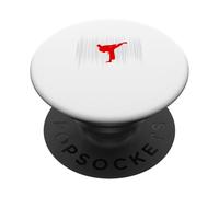 Motivo de Logotipo de Karate Karate PopSockets PopGrip Adhesivo