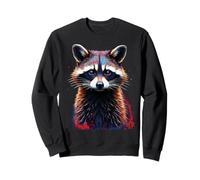 Motivo De Mapache Animal Amante De Los Animales Arte Sudadera