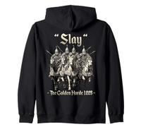 Motivo del Humor de la Horda Dorada Guerrero Jinete del Sudadera con Capucha
