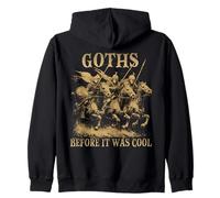 Motivo del Humor de la migración del Jinete gótico Sudadera con Capucha