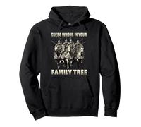 Motivo del Humor del ADN de Genghis Khan Imperio Mongol Sudadera con Capucha