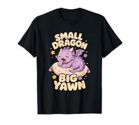 Motivo dragón pequeño Gran bostezo Camiseta