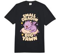 Motivo dragón pequeño Gran bostezo Comfort Colors Adult Heavyweight T-Shirt