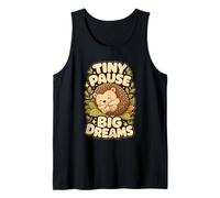 Motivo Erizo Pausa pequeña sueños Grandes Camiseta sin Mangas