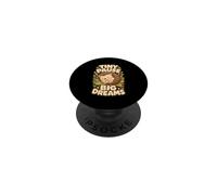 Motivo Erizo Pausa pequeña sueños Grandes PopSockets PopGrip Adhesivo