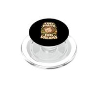 Motivo Erizo Pausa pequeña sueños Grandes PopSockets PopGrip para MagSafe