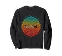 Motivo Floral de meditación Gráficos Mandala Para mujeres Sudadera