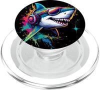 Motivos de Tiburones Tiburón Tigre Gris Tiburón PopSockets PopGrip para MagSafe