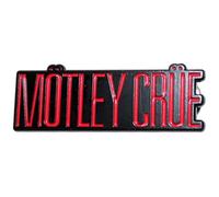 Motley Crue Band Logo Pin Badge One Size, Negro , Talla única