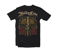 Motley Crue Exquisite Dagger - Camiseta Manga Corta para Hombre, Color Negro, Talla XL