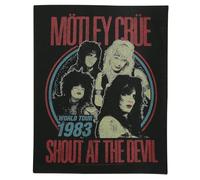 Motley Crue - Mötley Crüe Shout At The Devil Unisex Parche Espalda multicolor 95% Algodón, 5% Poliéster