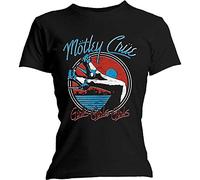 Motley Crue - T-Shirt # M Black Femmina # Heels V.3.