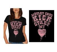Motley Crue - T-Shirt # M Ladies Black # Kick Start My Heart