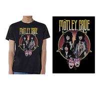 Motley Crue - T-Shirt # M Unisex Black # Theatre Pentagram