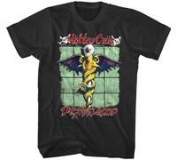 Motley-Crue Unisex T Shirt - Dr Feelgood Album Cover Graphic tee 3XL