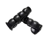 MOTLTECH Empuñaduras de mano antideslizantes para motocicleta de 25 mm con asistencia del acelerador para Harley Yamaha, Kawasiki, Suzuki, Cruisers, motocicletas Choppers