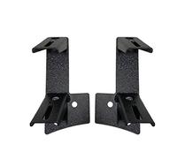 MOTLTECH Par de soportes para faros de trabajo LED para Jeep Wrangler 2007-2017, color negro