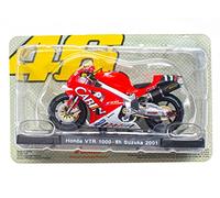 - Moto 1/18 de "El Doctor Valentino Rossi #46, reproduccion Compatible con Honda VTR 1000-8h Suzuka 2001 - VR106