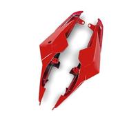 Moto Alerones Delanteros para CB650R para CBR650R 2021-2023 Deslizador Lateral Asiento Trasero De Motocicleta Cubierta Protectora Alerón Trasero Contrapunto(Red)