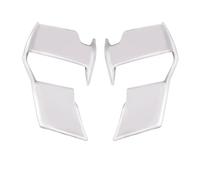 Moto Aletas Aerodinamicas Alerón Lateral aerodinámico Delantero Motocicleta para S1000R M1000R 2021-2023, alerón de Parabrisas, carenado Fijo(Blanco)
