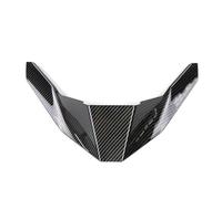 Moto Aletas Aerodinamicas Alerón Trasero aerodinámico para Motocicleta para ZONTES 368G 368-G alerones de carenado(Carbon Fiber Pattern)