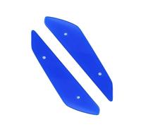 Moto Aletas Aerodinamicas para CBR500R 2019-2023 para CBR400R: Kit de carenado aerodinámico con alerón Fijo.(Replace-Blue)