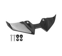 Moto Aletas Aerodinamicas para Kawasaki para Z900 para Z 900 SE para Z900SE 2025 Kit Alerones Carenado Aerodinámico Carga Aerodinámica Labio Delantero Alerón Motocicleta(Carbon Fiber Pattern)