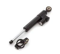 moto amortiguador manillar Compatible Con Ducati Para Monster 696 Estabilizador De Dirección De Motocicleta Soporte De Montaje Del Amortiguador Repuestos De Reparación(Black)